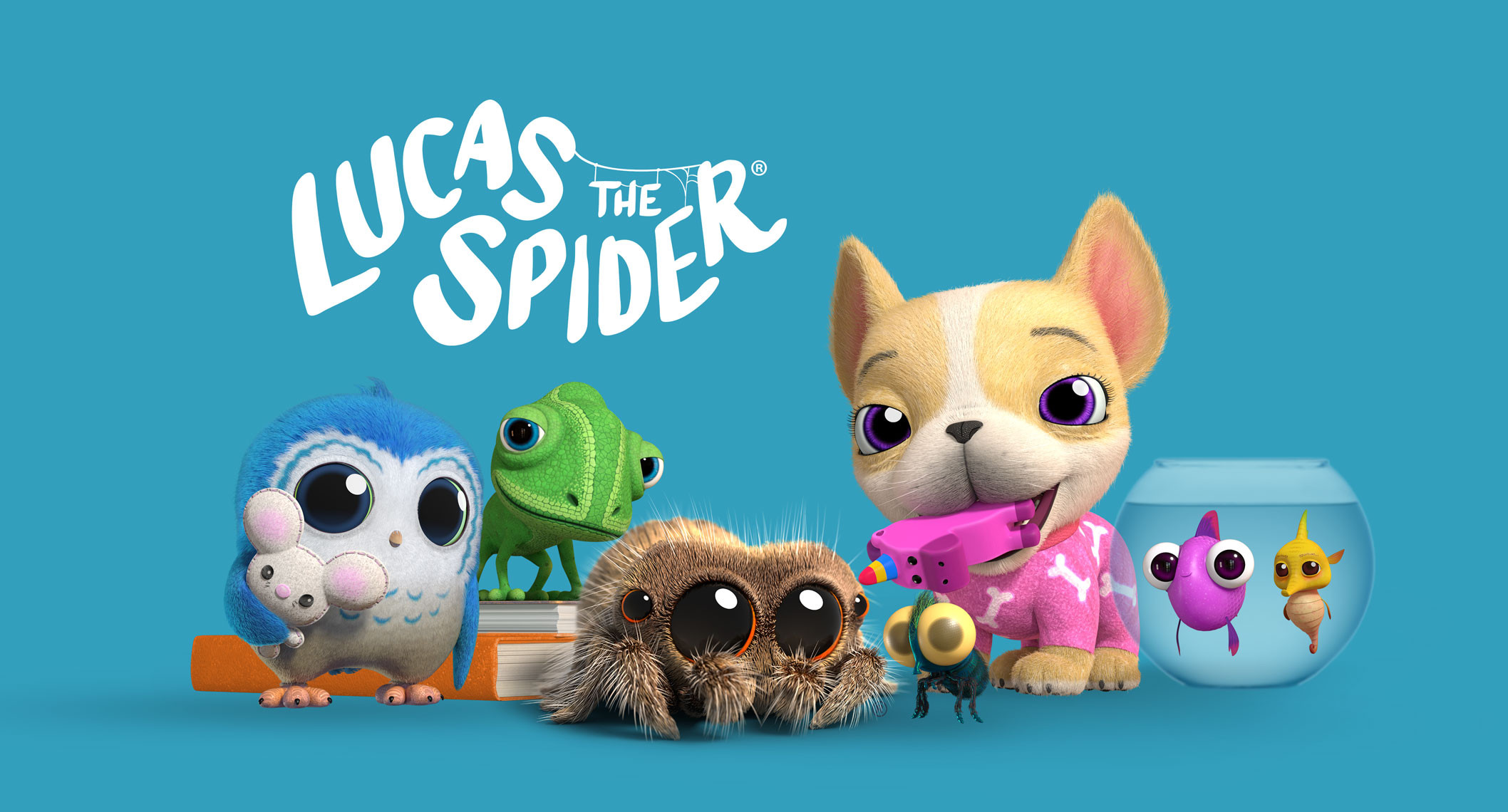小蜘蛛卢卡斯 英文版 Lucas the Spider